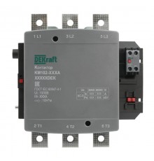 Контактор 500А 110В_АС АС3_ АС4 1НО+1НЗ КМ-102  21969DEK  DEKraft