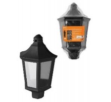 Светильник садово-парковый НБУ 06-60-003 настенный, пластик, расс. поликарбонат, черный   SQ0330-1402  TDM