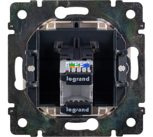 Valena Белый Розетка комп(RJ45) 1-ая 5 кат UTP  774230  Legrand