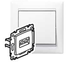 Valena Белый Розетка комп(RJ45) 1-ая 5 кат UTP  774230  Legrand