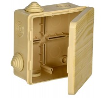 Коробка расп. КМ 100х100х50мм о/к IP54 8 вв. сосна  UKO31-100-100-050-K34-54  IEK