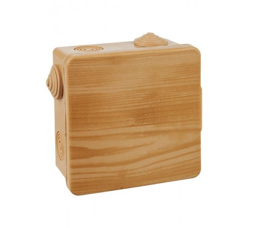 Коробка расп. КМ 100х100х50мм о/к IP54 8 вв. сосна  UKO31-100-100-050-K34-54  IEK