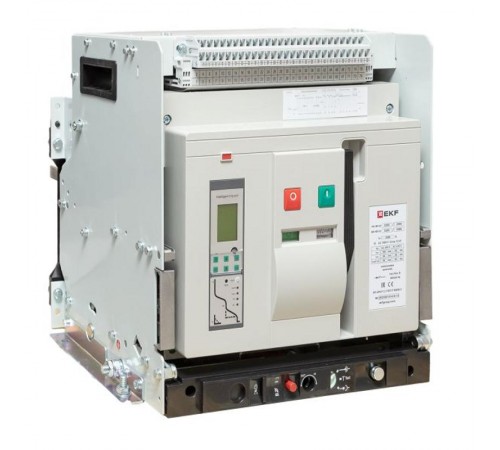 Выключатель автоматический ВА-45 3200/2500А 3P 100кА выкатной v2  mccb45-3200-2500v-v2  EKF