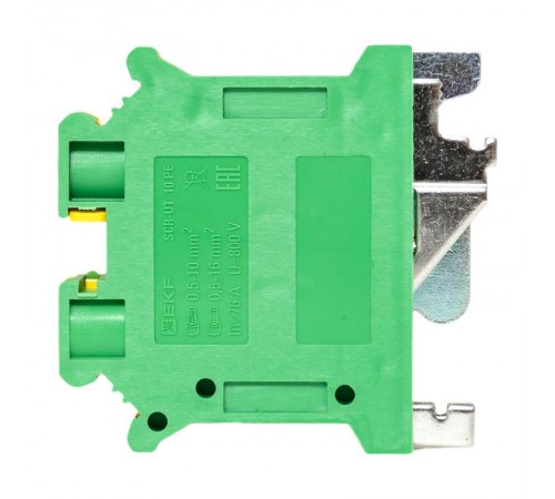 Клеммная колодка винтовая 10 UT земля scr-ut-10-pe  EKF