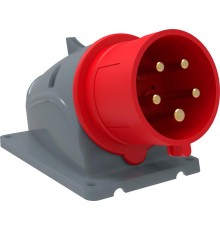 Вилка стационарная ССИ-525 32А-6ч/200/346-240/415В 3Р+РЕ+N IP44 MAGNUM  PSN52-032-5  IEK