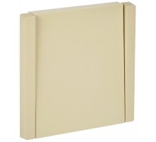 FORTE&PIANO Выключатель 1-клавишный самовозвратн. 10А FP410 ваниль  FP-V14-0-10-1-K10  IEK