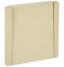 FORTE&PIANO Выключатель 1-клавишный самовозвратн. 10А FP410 ваниль  FP-V14-0-10-1-K10  IEK