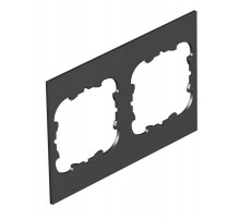 Крышка для напольного бокса Telitank на 2 устройства EK 110x77 мм (ПВХ,черный) (T4B P3S 9011)  7408252  OBO Bettermann