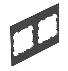 Крышка для напольного бокса Telitank на 2 устройства EK 110x77 мм (ПВХ,черный) (T4B P3S 9011)  7408252  OBO Bettermann