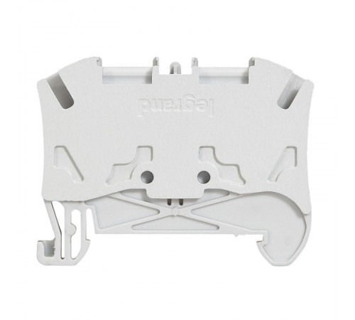 Пружинная клемма Viking 3 - однополюсная - 1 вход/1 выход - шаг 10 мм - серый  037263  Legrand