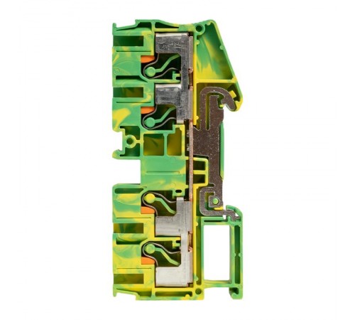 Клеммная колодка пружинная 6 Push-in 4 вывода земля PIT-6-4-pe  EKF