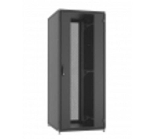 Шкаф напольный WZ-IT-336060-19AA-2-161-FP 19",33U,1563х600х600мм,дв.стек.с одноточ.замком,сзади укороч.дв.+ф.п.3Uчерн.(RAL9005)разобр. 413307  Zpas