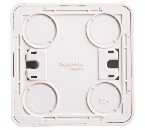 Этюд Сосна О/У Выключатель 1-клавишный с подсветкой (сх. 1)  BA10-005D  SE