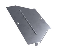 Крышка переходника симметричного Стандарт INOX (AISI 316) 500х300  PR16.6046  Промрукав