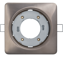 Светильник встраиваемый под лампу GX53 NGX 93 022 NGX-S2-004-GX53 (Квадрат сатин-хром)  93022  Navigator