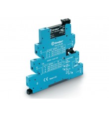 Интерфейсный модуль, твердотельное реле, серия MasterPLUS; выход 6A (24В DC); питание 24В AC/DC; категория защиты IP20  393000249024  Finder