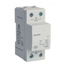 Ограничитель импульсных перенапряжений УЗИП, класс I, 1-полюсный, N-PE, 100кА  NX1012  DKC