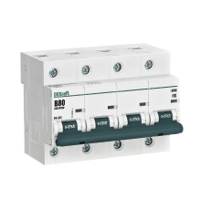 Автоматический выключатель 4Р 80А х-ка B ВА-201 10кА  13046DEK  DEKraft