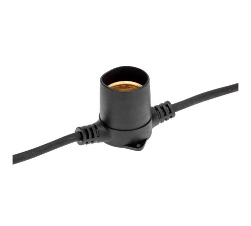 Белт-Лайт 10 м, черный каучук, шаг 50 см, 20 патронов, IP44  331-331  NEON-NIGHT