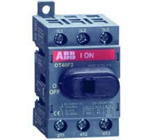 Рубильник OT40F4N2 до 40А 4пол. для уст. на DIN-рейку или монтаж. плату  1SCA104932R1001  ABB