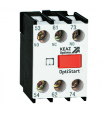 Блок контактный фронтального монтажа (2НО+1НЗ) для контакторов F-09..(A)F-150 и FR OptiStart K-FX-48421  335302  КЭАЗ