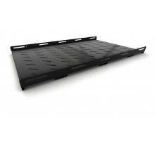 Полка стационарная TSH3H-850-RAL9004 усил.,гл.850мм,с бок.креп.,нагр.до 100 кг,д.шк.сер.TTB,TTBR,485х850мм ,черн.  397133  Hyperline