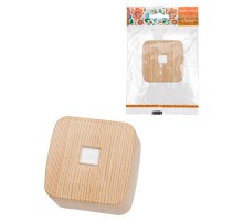 Розетка компьютерная (RJ-45) открытой установки IP20, сосна "Дача" Народная  SQ1824-0081  TDM