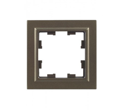 BRITE Рамка 1-ая РУ-1-БрШ шампань  BR-M12-K37  IEK