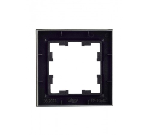 BRITE Рамка 1-ая РУ-1-БрШ шампань  BR-M12-K37  IEK