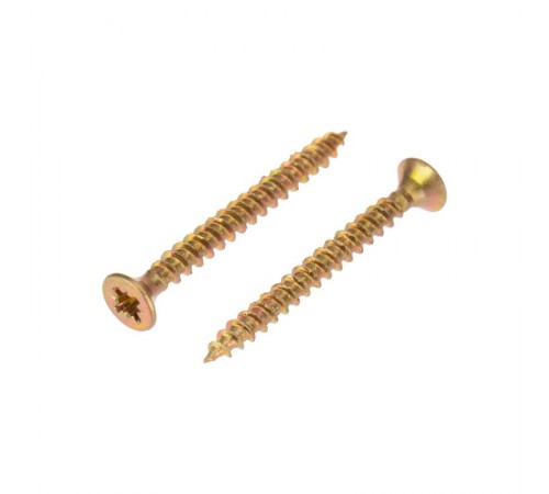 Саморез универсальный KRANZ 3х30, желтый цинк, короб (200 шт./уп.) KR-01-3311-013  Kranz