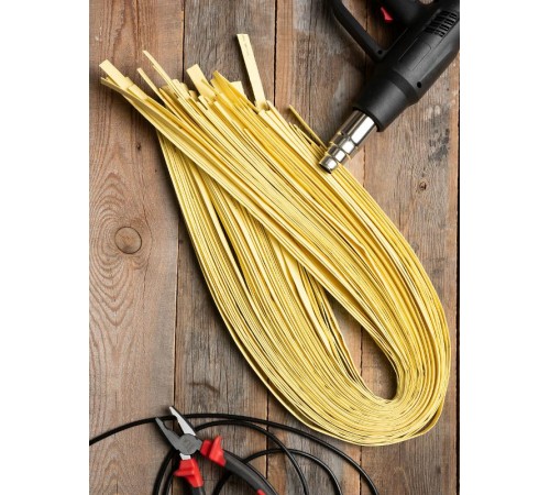 Термоусаживаемая трубка ТУТ нг 8/4 желтая EKF PROxima  tut-8-y-1m  EKF