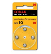 Батарейки  ZA10-4BL [KZA10-4] MAX Hearing Aid (40/400/32000)  Б0044790  Kodak