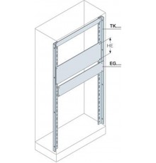 Панель алюминиевая для 19 дюймов 10HE H=444.5мм  EG1910  ABB
