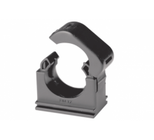 Держатель с крышкой DN 12 мм, полиамид, цвет чёрный  PASW12N  DKC