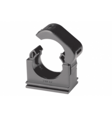 Держатель с крышкой DN 10 мм, полиамид, цвет чёрный  PASW10N  DKC