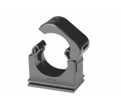 Держатель с крышкой DN 10 мм, полиамид, цвет чёрный  PASW10N  DKC