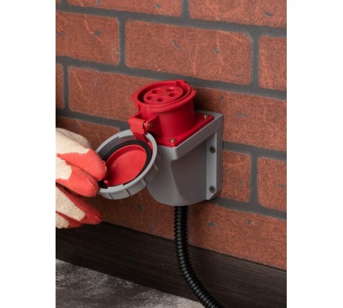 Розетка стационарная наружная 1152 3Р+РЕ+N 16А 380В IP67 EKF PROxima  ps-1152-16-380  EKF