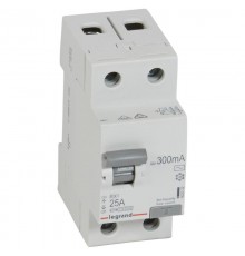 Выключатель дифференциальный (УЗО) RX3 2п 25А 300мА тип AC  402032  Legrand