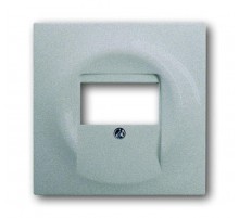 Плата центральная (накладка) для механизмов UAE/TAE, для 0247 и 0248, серия impuls, цвет серебристый металлик  1753-0-0056   2CKA001753A0056  ABB