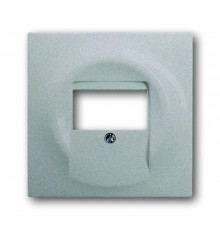 Плата центральная (накладка) для механизмов UAE/TAE, для 0247 и 0248, серия impuls, цвет серебристый металлик  1753-0-0056   2CKA001753A0056  ABB