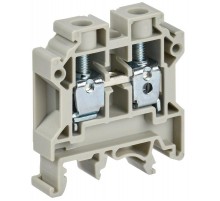 Колодка клеммная CTS 10мм2 серая  YCT10-00-K03-010  IEK