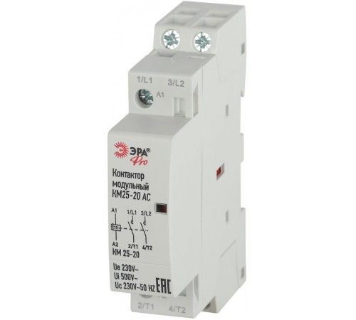 Контактор модульный NO-902-292 Pro-292 КМ25-20 AC (12/120/3600)  Б0049157  ЭРА