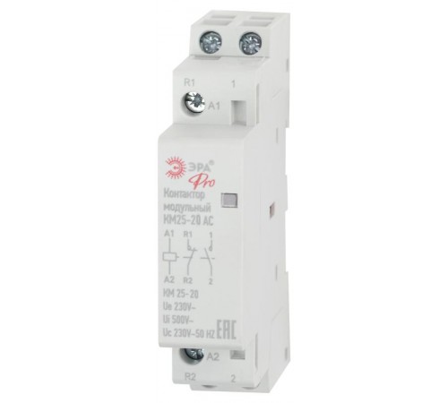 Контактор модульный NO-902-292 Pro-292 КМ25-20 AC (12/120/3600)  Б0049157  ЭРА