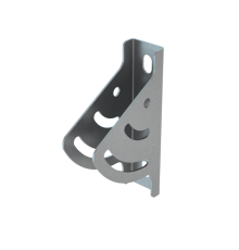 Крепление консолей без опоры к наклонным поверхностям  UPDH  КМ - профиль