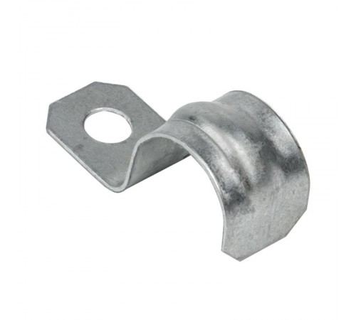 Скоба металлическая однолапковая СМО d16-17мм. (100шт.) EKF PROxima  sm-1-16-17  EKF