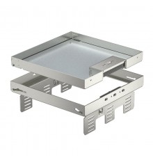 Кассетная рамка RKSN2 UZD3 ном.размер 9 243x243 мм (сталь) (RKSN2 UZD3 9VS25)  7409240  OBO Bettermann