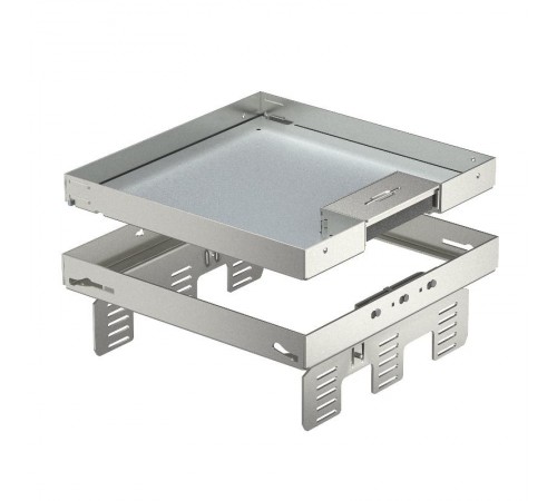 Кассетная рамка RKSN2 UZD3 ном.размер 9 243x243 мм (сталь) (RKSN2 UZD3 9VS25)  7409240  OBO Bettermann