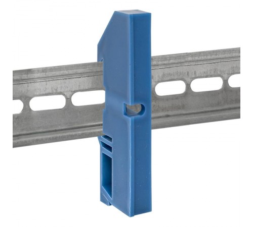 Изолятор на DIN-рейку синий EKF PROxima  ak-1-3  EKF