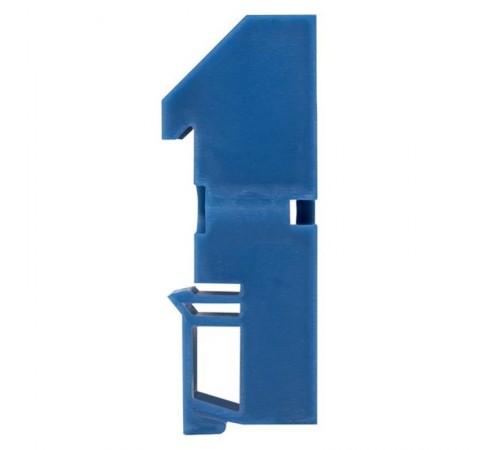 Изолятор на DIN-рейку синий EKF PROxima  ak-1-3  EKF