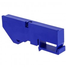 Изолятор на DIN-рейку синий EKF PROxima  ak-1-3  EKF